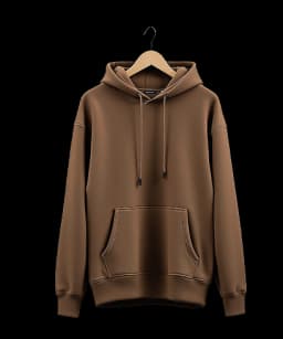 Classic Oversized Brown Hoodie